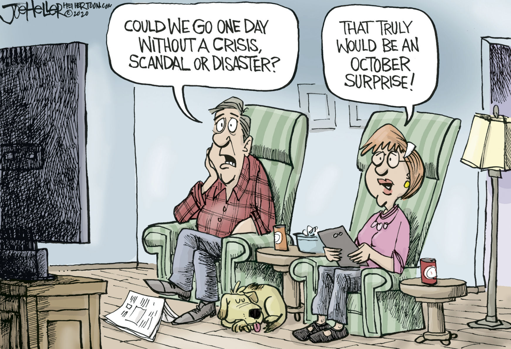 October surprise